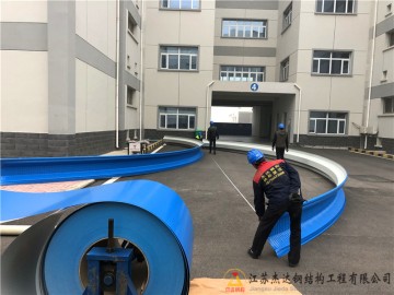 安徽蚌埠煙草公司倉間罩棚新建工程