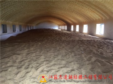 糧食儲備庫拱形屋頂應用與防護要點